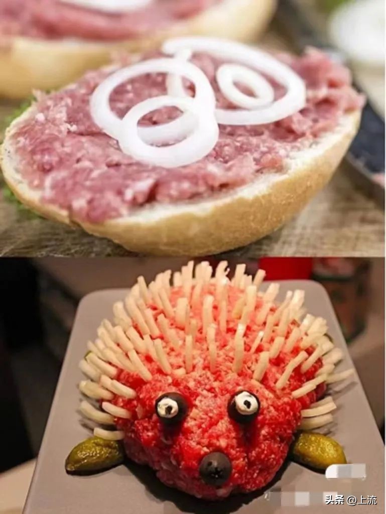 吃一口黑麦面包,吃一口黑汉堡