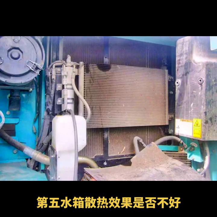 神钢挖掘机的老铁们，发动机水温高用几招就能轻易解决了哟...