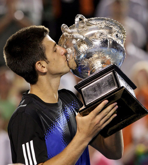 德约科维奇大满贯冠军数量,德约科维奇24个大满贯分布图