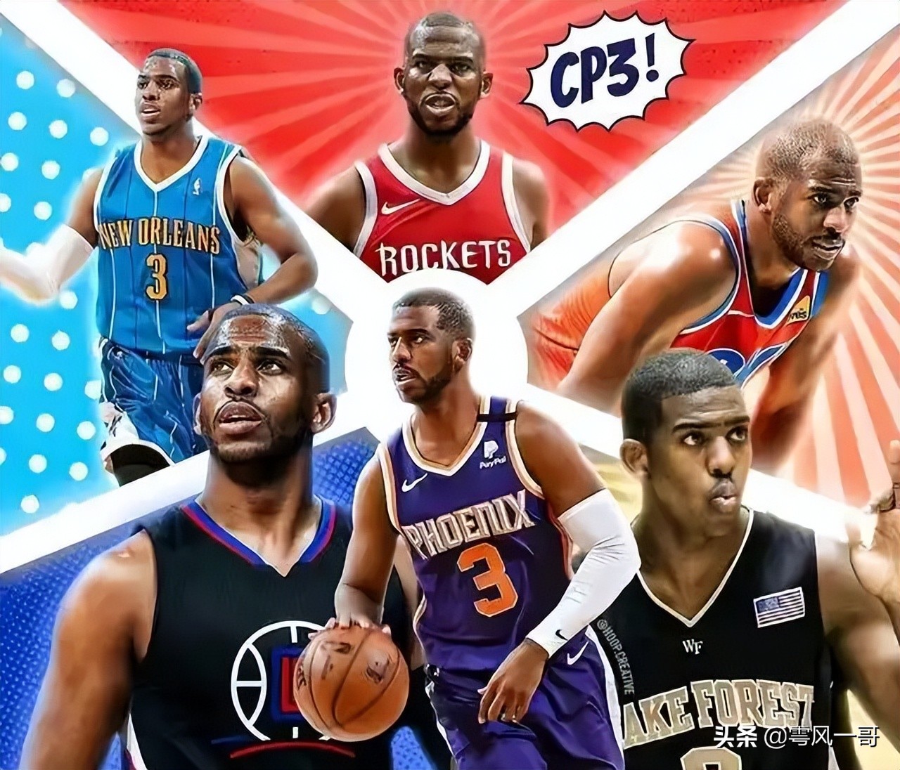 太阳之子--克里斯·保罗。谨以此文祝保罗37岁生日快乐