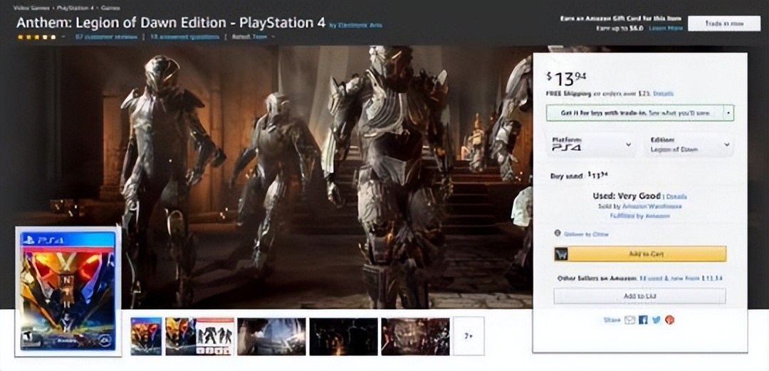 连包装盒的成本都不够！Gamestop甩卖《圣歌》，1美元能买一麻袋