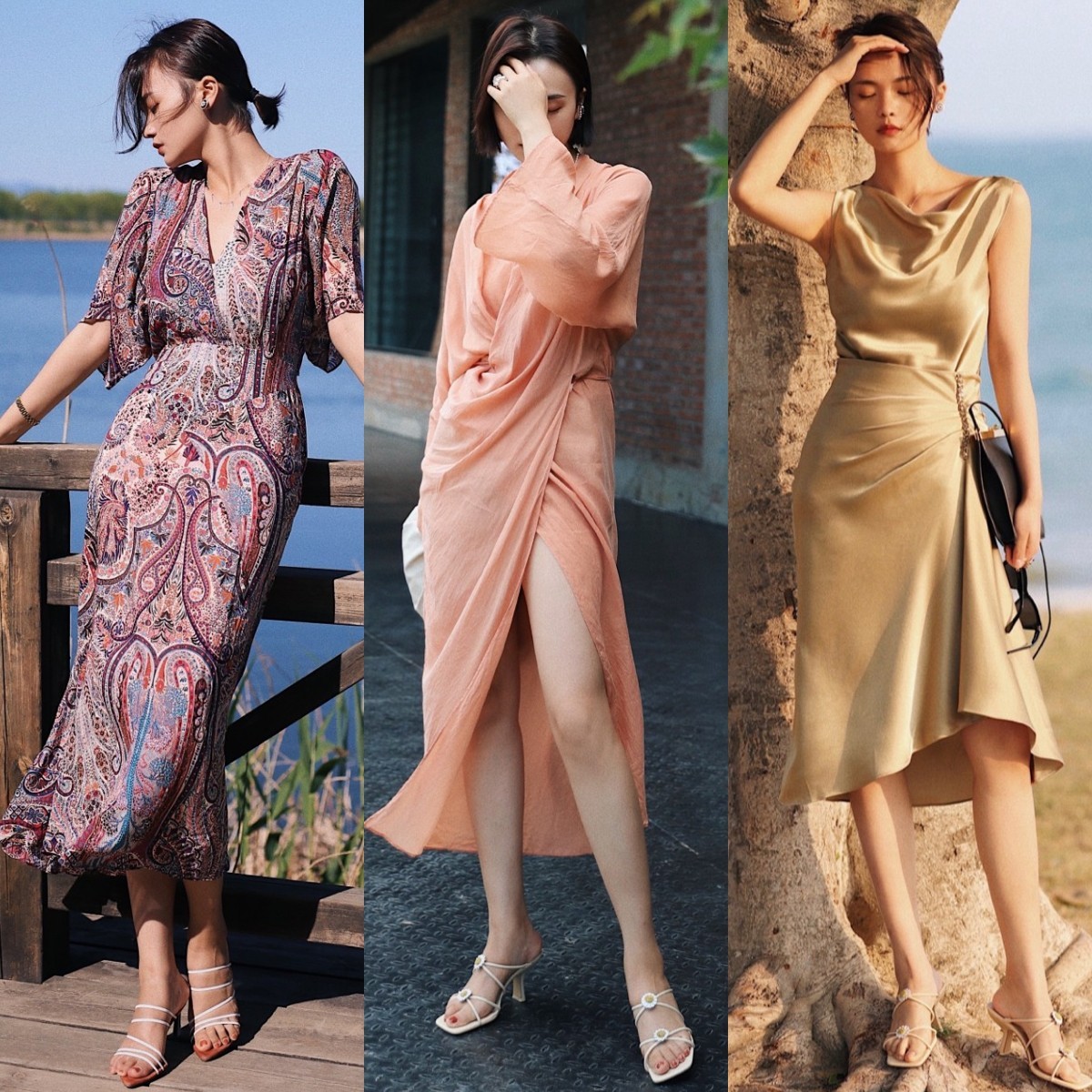 日本时尚博主富冈佳子春夏穿搭,范思哲春夏时尚博主