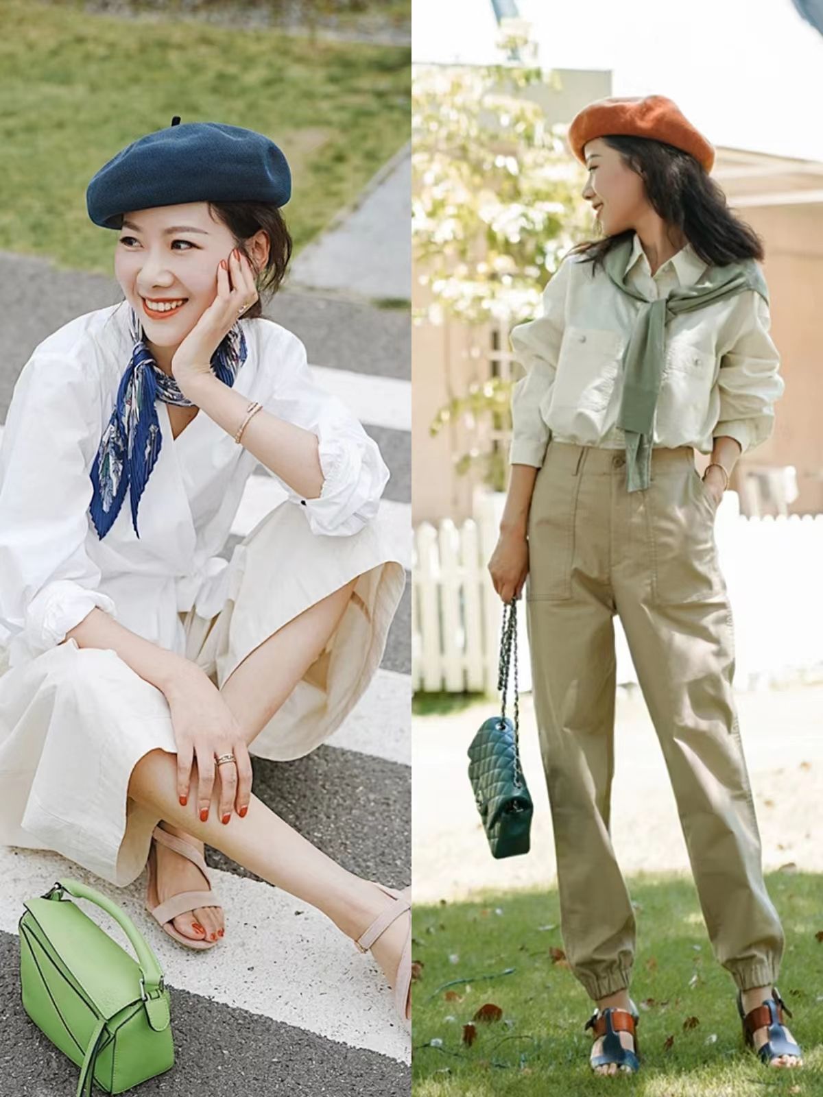 优雅女人帽子推荐,真正优雅的女人都选择连衣裙