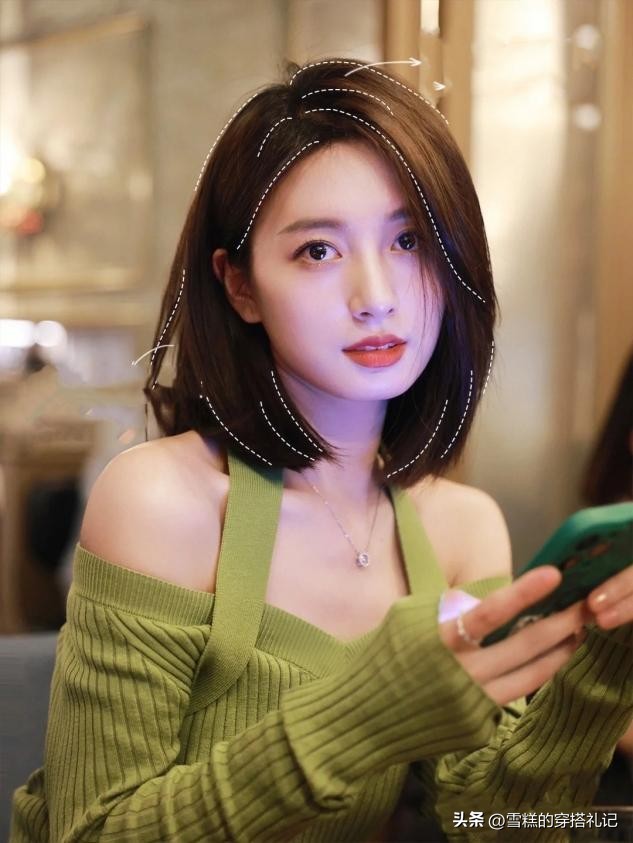 还有哪些适合挂耳烫发的发型,减龄发型挂耳烫发