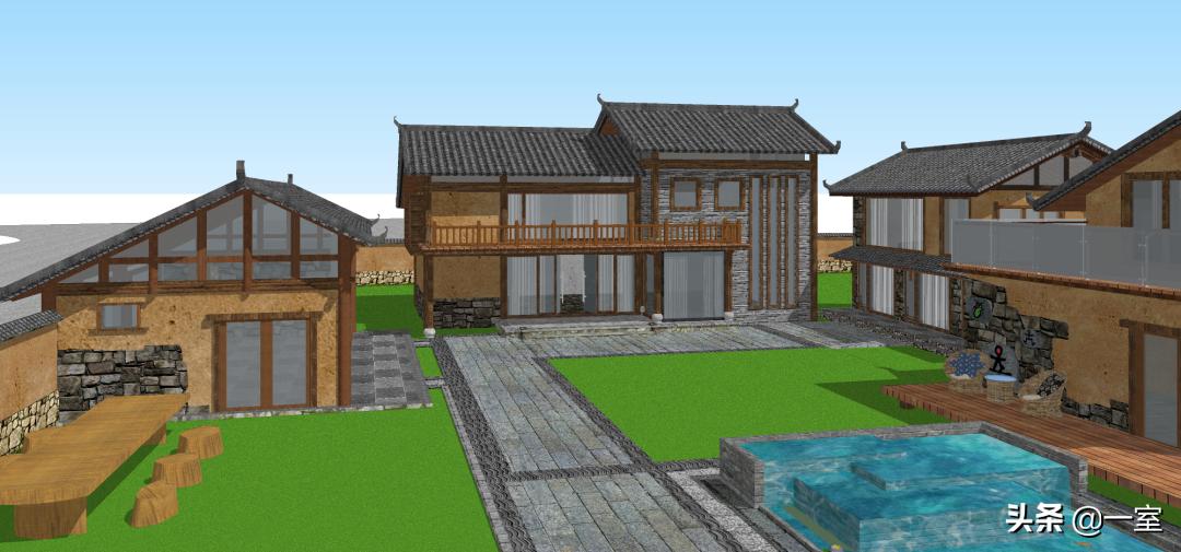 乡村振兴民宿设计,乡村民宿设计效果图