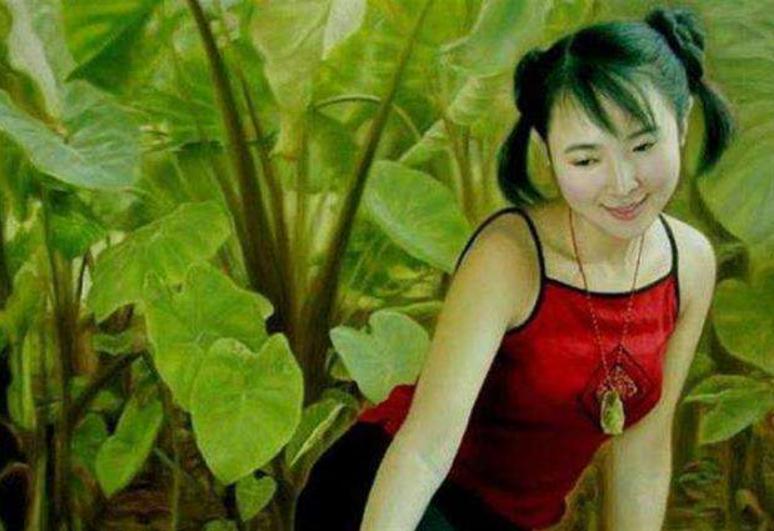 李壮平：女儿自愿当人体模特，6年画了百幅画，富商出资上亿买断