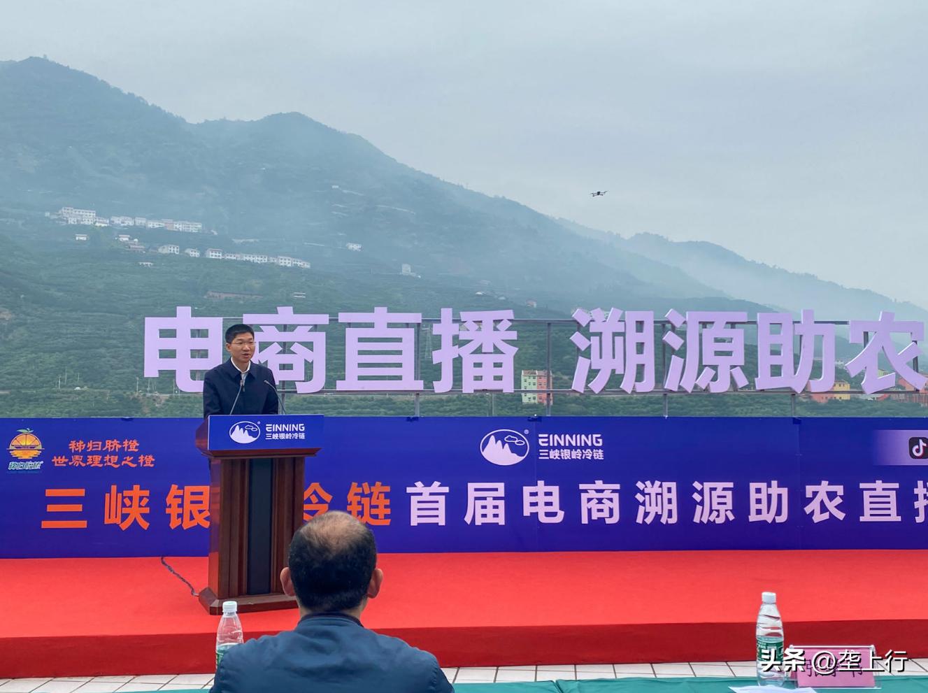 朱梓骁直播的秭归橙,朱梓骁直播助播