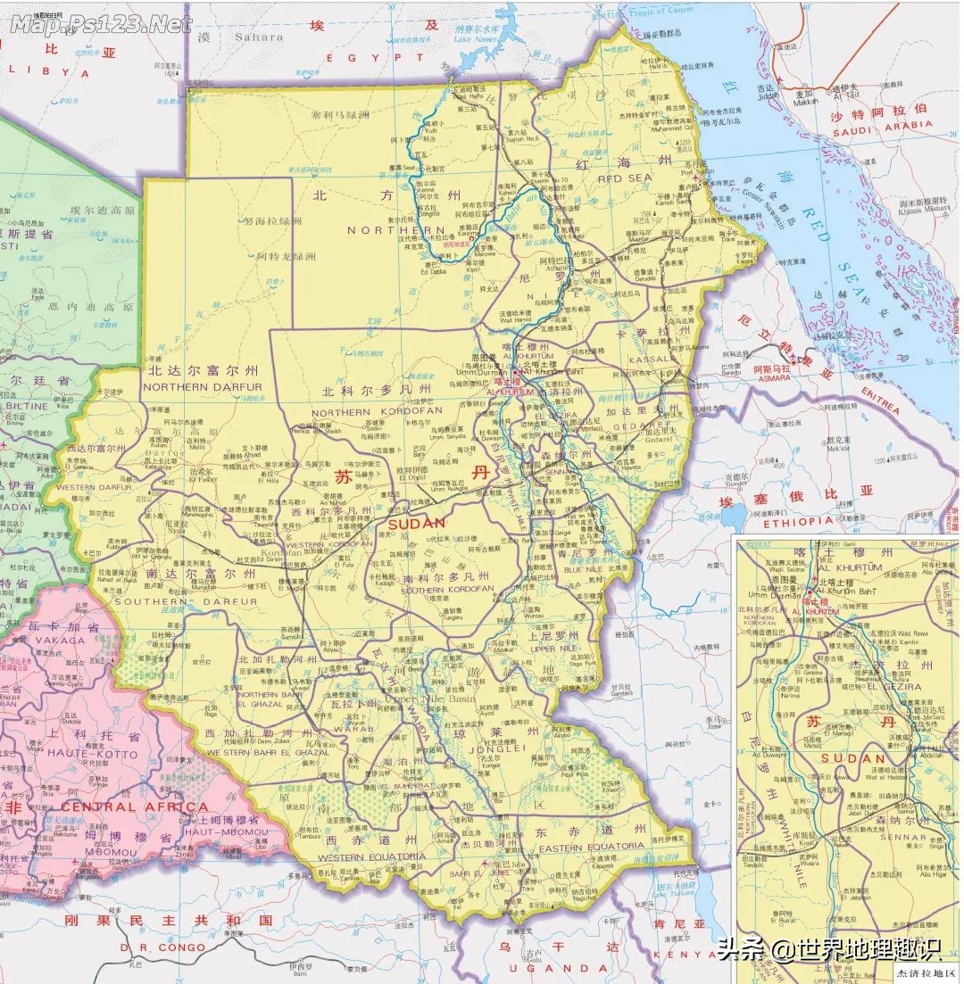 非洲各国国名由来（详细版）