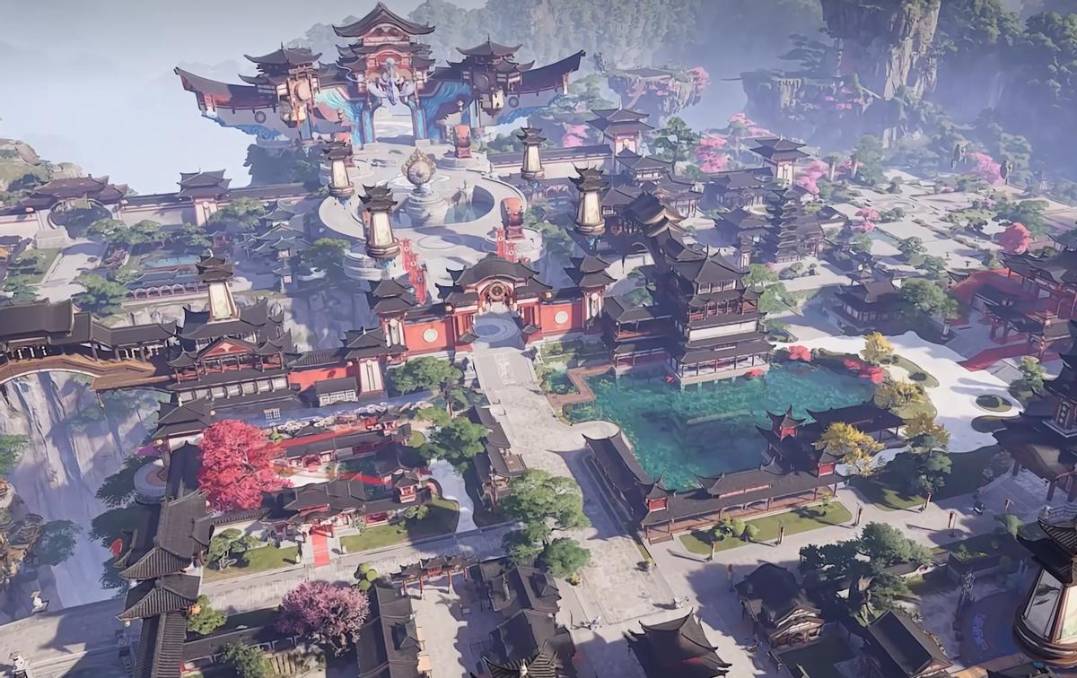 诛仙世界看风景,诛仙世界风景