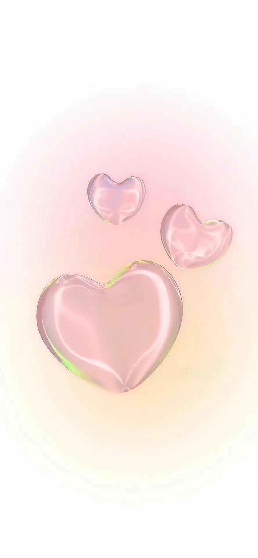 关于浪漫爱心的壁纸图片,温柔治愈系壁纸你与星光同样浪漫