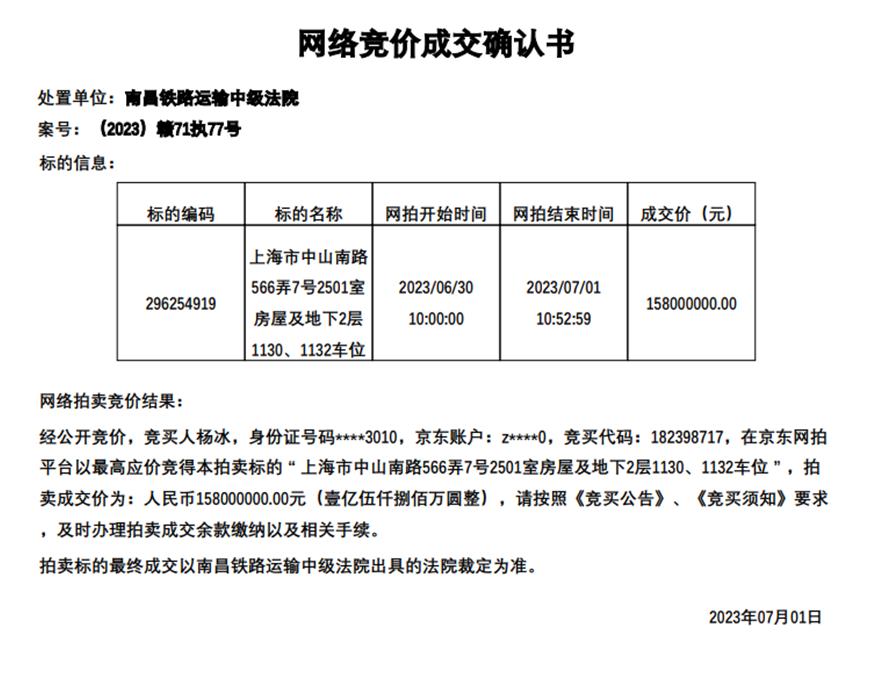 上海法拍房市场成交量,上海两亿豪宅法拍