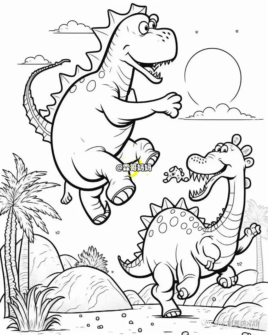 儿童创意绘画教程线条画,儿童创意美术绘画线条画