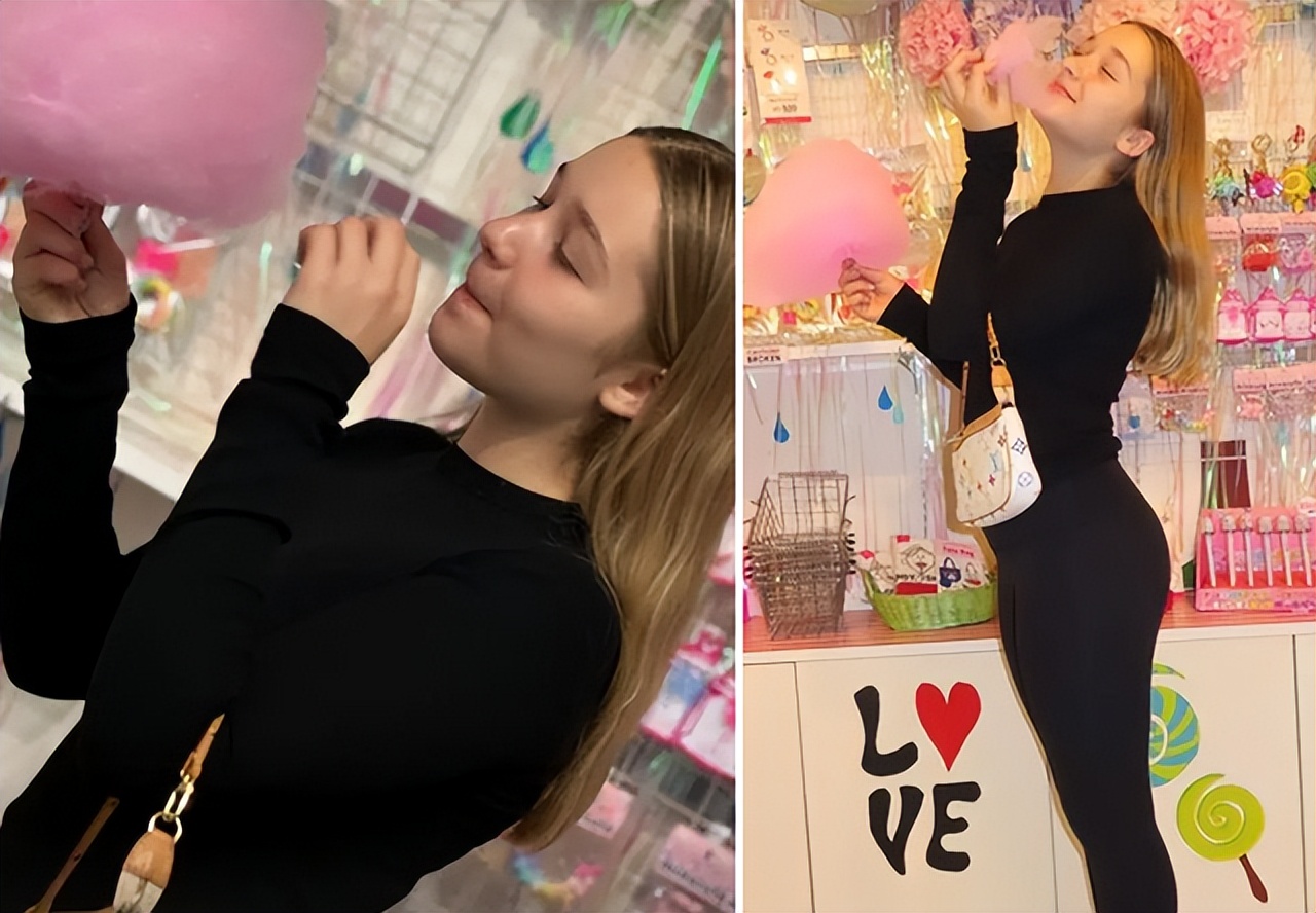 贝克汉姆小七生活照,小贝有多瘦