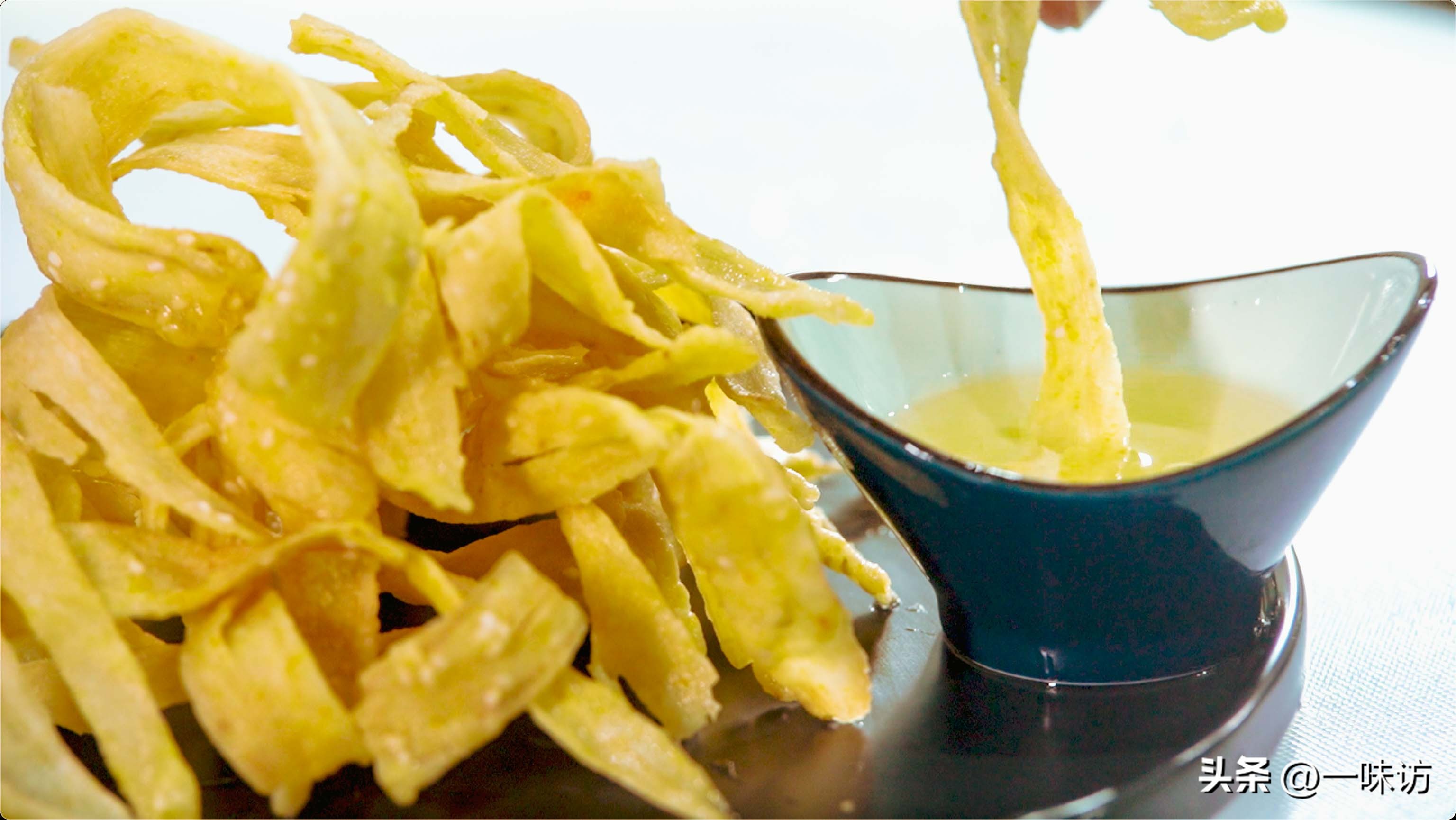 牛蒡切条,香脆牛蒡做法