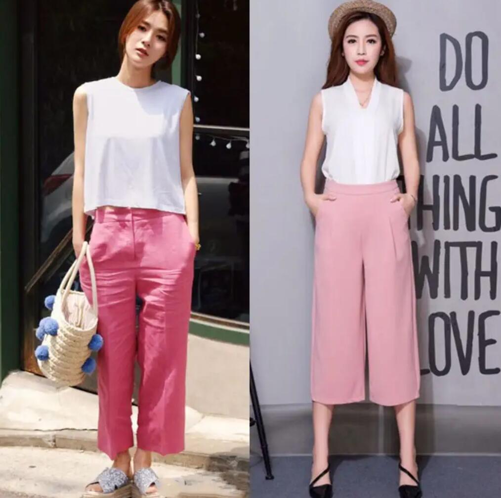 粉色裤子和什么颜色最搭配,粉色裤子怎么搭配最高级