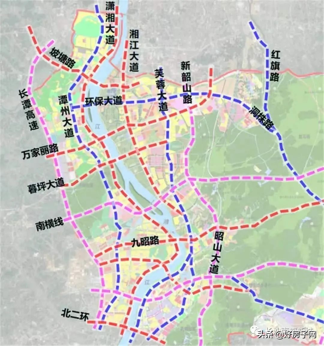 未来长沙南部片区发展前景,融城片区最新规划