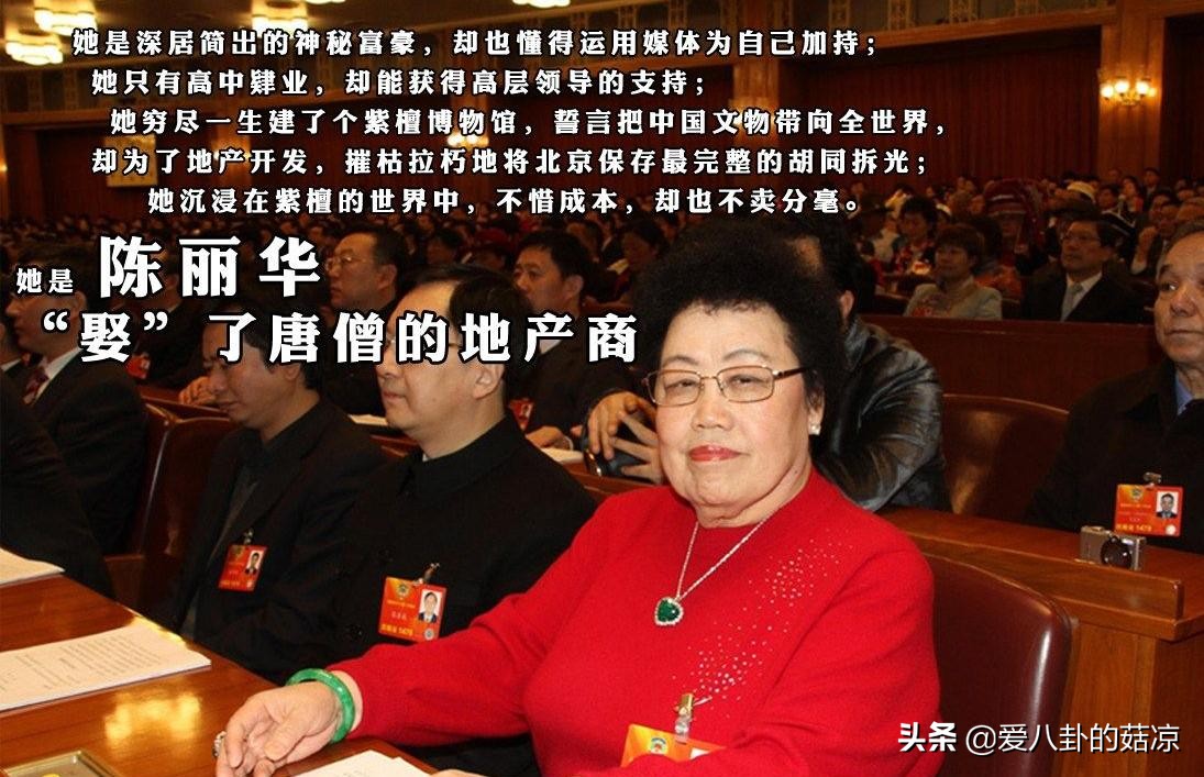 唐僧媳妇陈丽华有多有钱,唐僧老婆女首富陈丽华