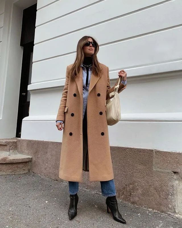 毛衣衬衫叠穿搭配什么裤子,冬天衬衫如何搭配毛衣