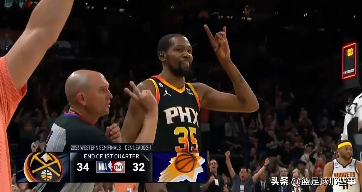 约基奇32分大逆转掘金,约基奇2+1布克