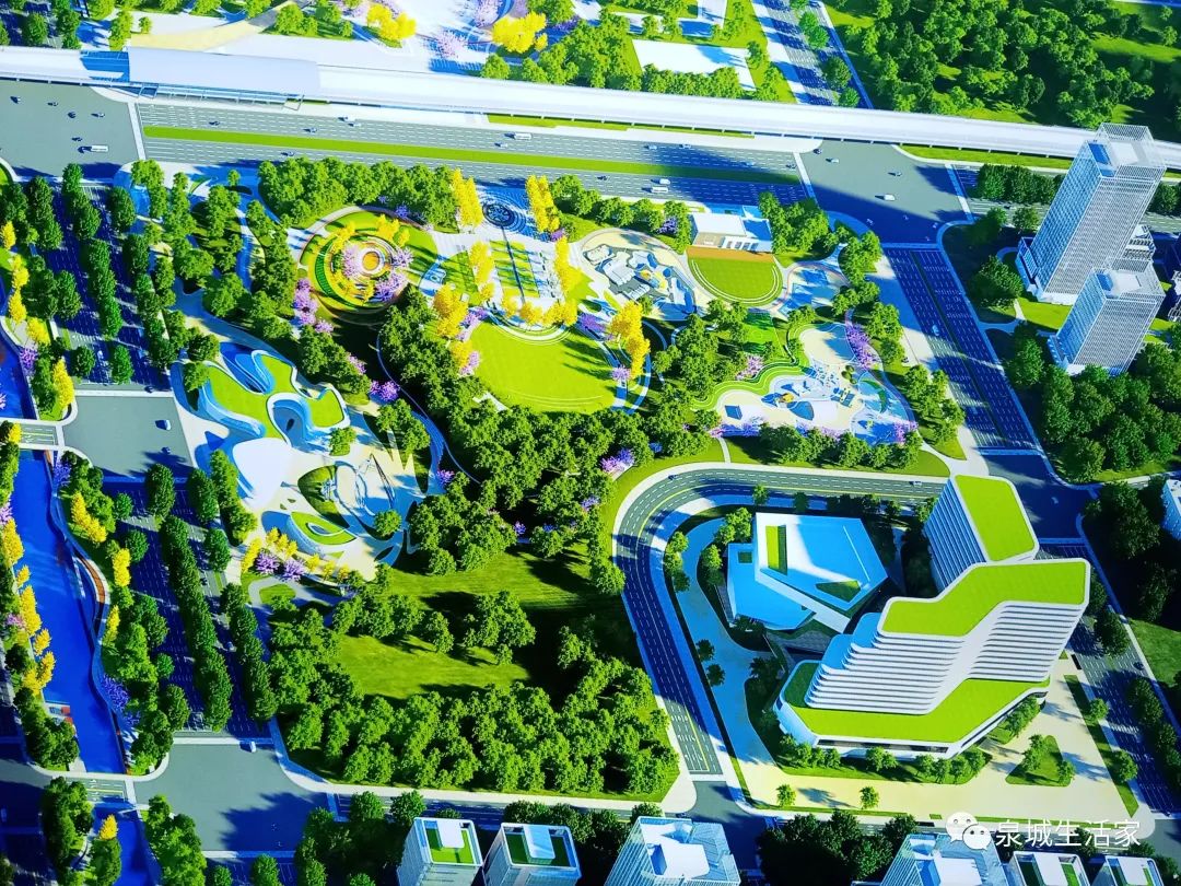 济南唐冶中央公园可以玩了吗,济南国际贸易港中央公园