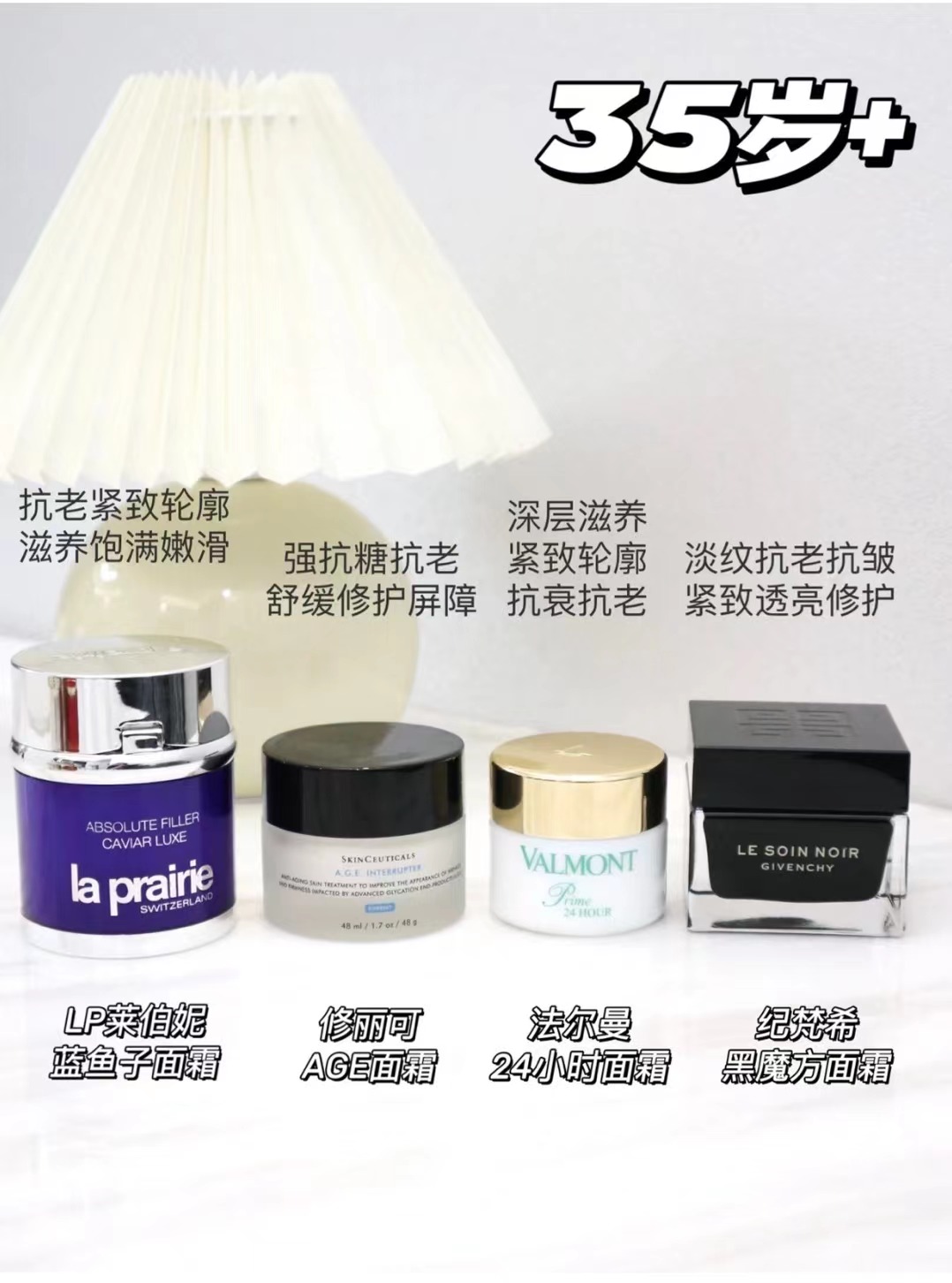 不同年龄面霜怎么选？选对面霜不交智商税