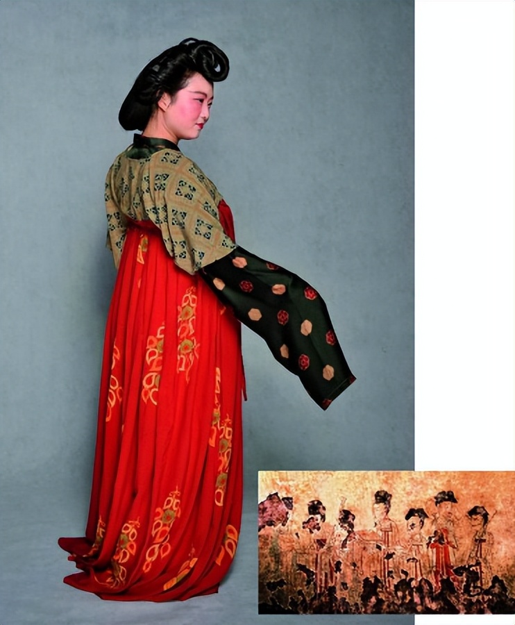 唐朝仕女服饰纹样有哪些,唐朝女装风格上有什么特点