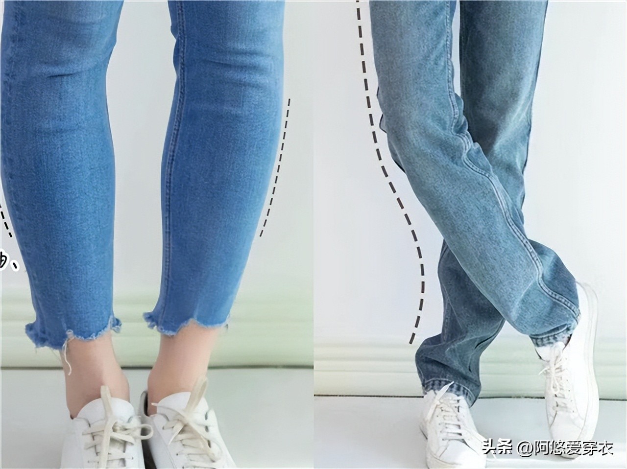 穿牛仔裤如何搭配鞋子好看,穿宽松牛仔裤搭配什么鞋子好看
