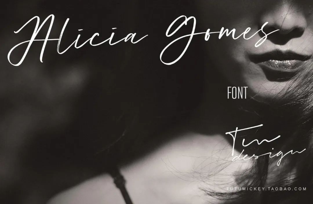 具有艺术感的英文字体推荐,6款极致优雅手写字体