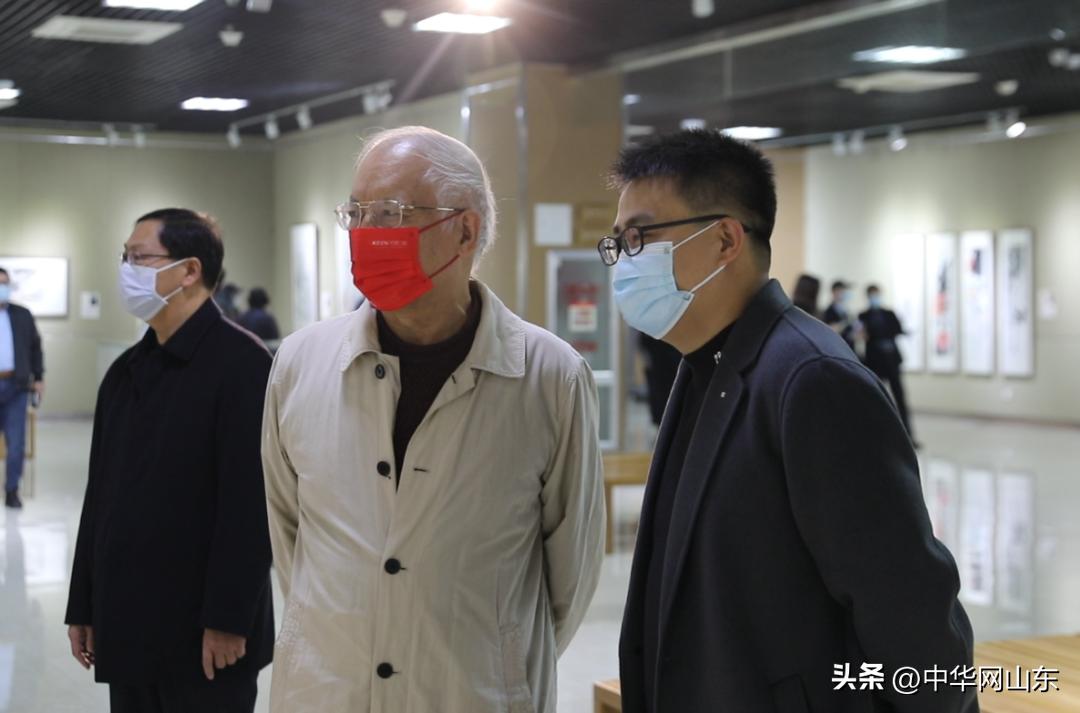 中国画山东作品展,画说中国参赛绘画