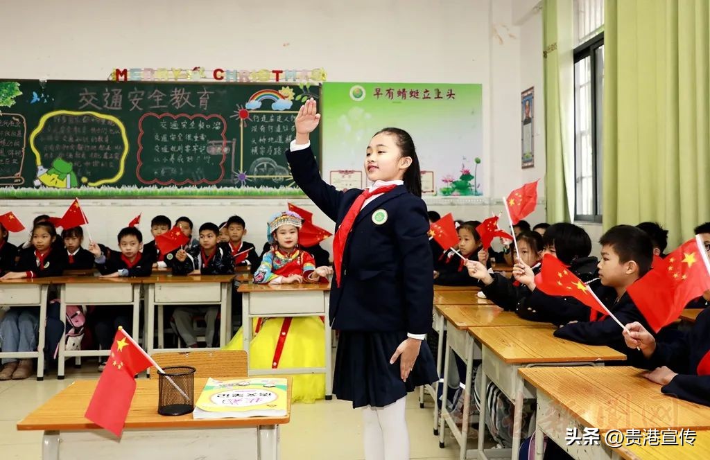 开学花式迎新,广西南宁市花式开学