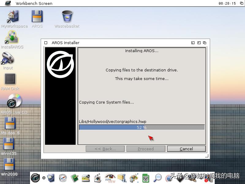 穿越时间·安装你没见过的AROS操作系统IcarosDesktopLight2.3.0