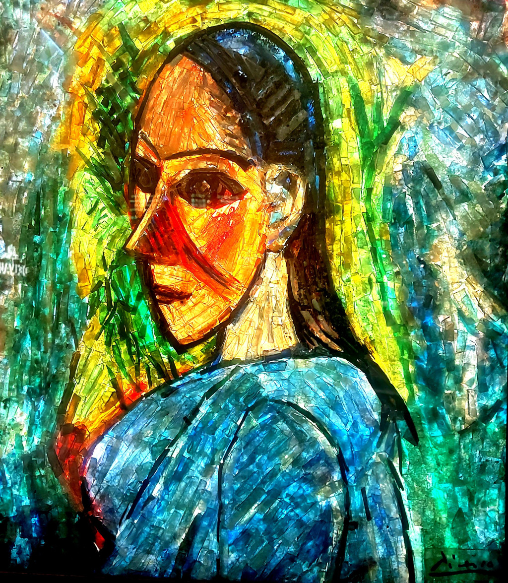 20世纪以来的毕加索的立体画像,毕加索从14岁到90岁的画像