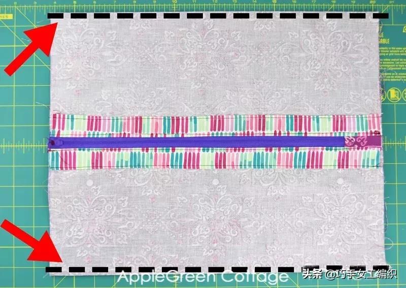 两块布制作的收纳袋,两块长方形布怎么做一个收纳袋