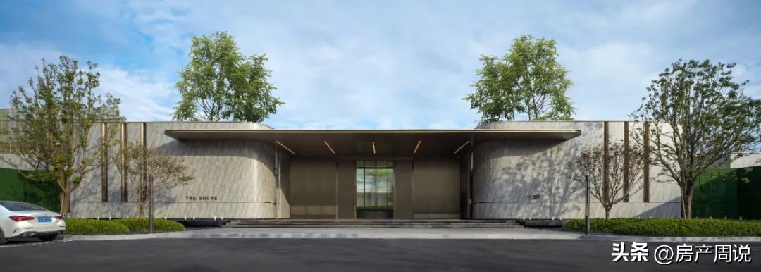 高档小区大门入口图片欣赏,高档小区大门入口门楼图