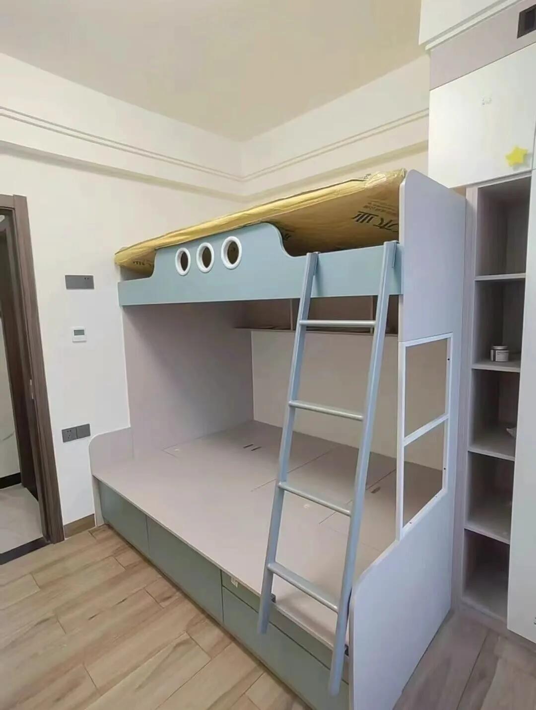 二孩一男一女儿童房装修,30款儿童房装修