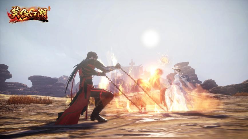 笑傲江湖端游逍遥技能展示,笑傲江湖端游高清服30级怎么升级