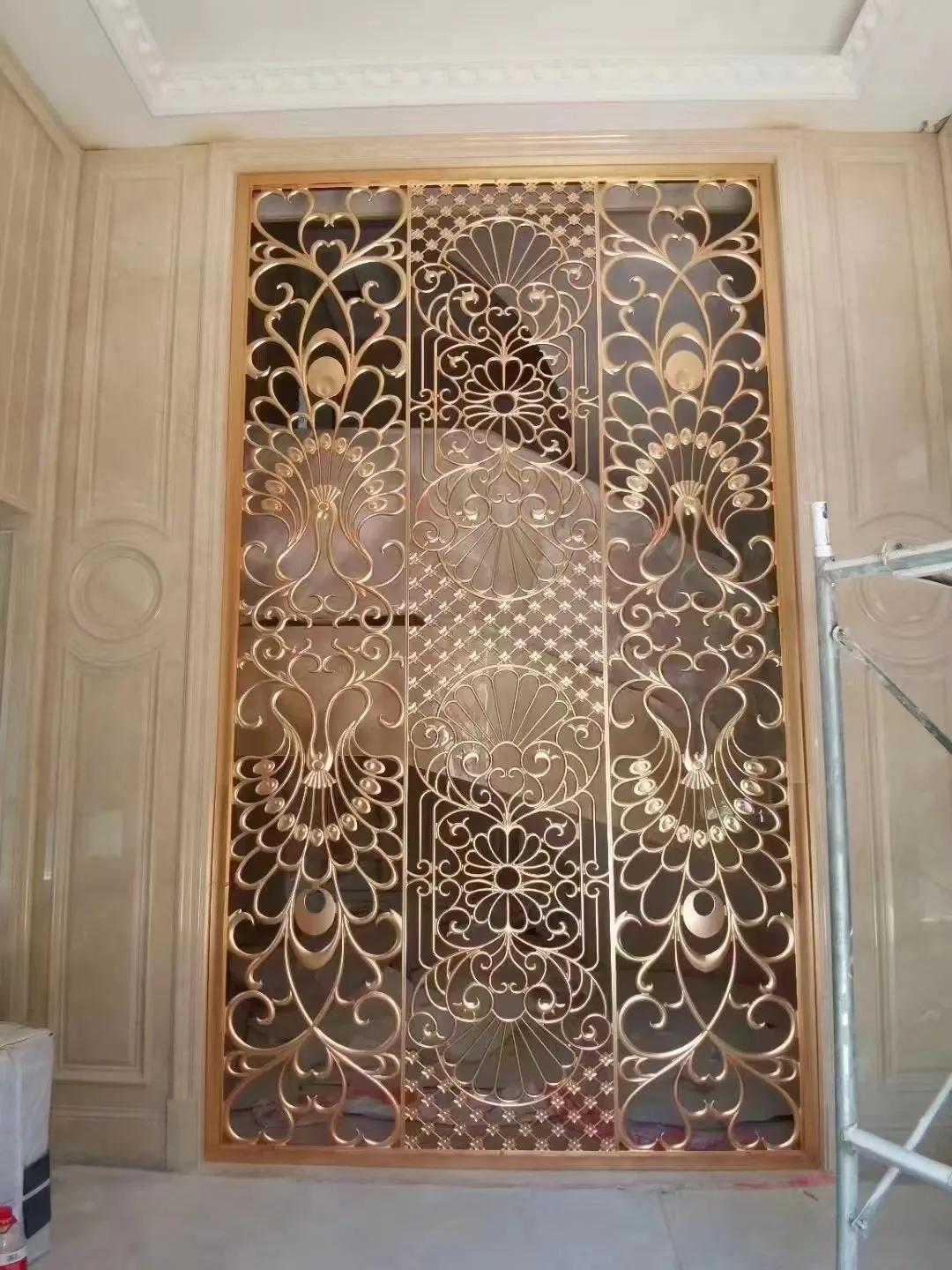 金属隔断屏风安装方法,金属隔断屏风定制