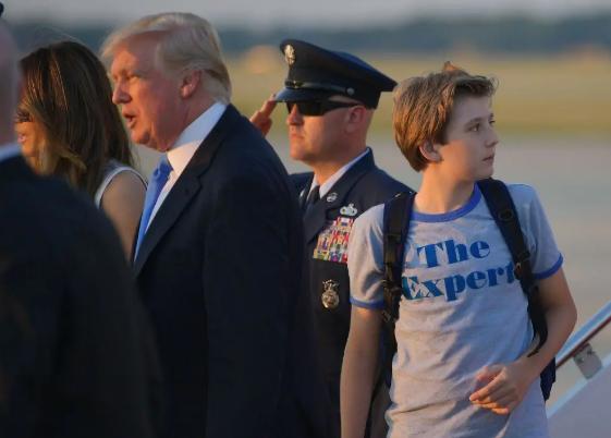 特朗普小儿子巴伦现状,特朗普巴伦现在多少岁了