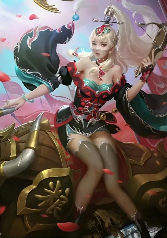 三国杀各武将原画,三国杀女武将和谐皮肤原画