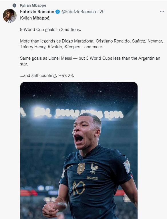 姆巴佩梅开二度致敬库里,姆巴佩梅开二度阿根廷球迷反应