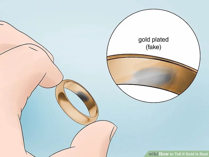 怎样在家辨别黄金的真假方法图片 (在家怎么辨别黄金的真假简单方法)