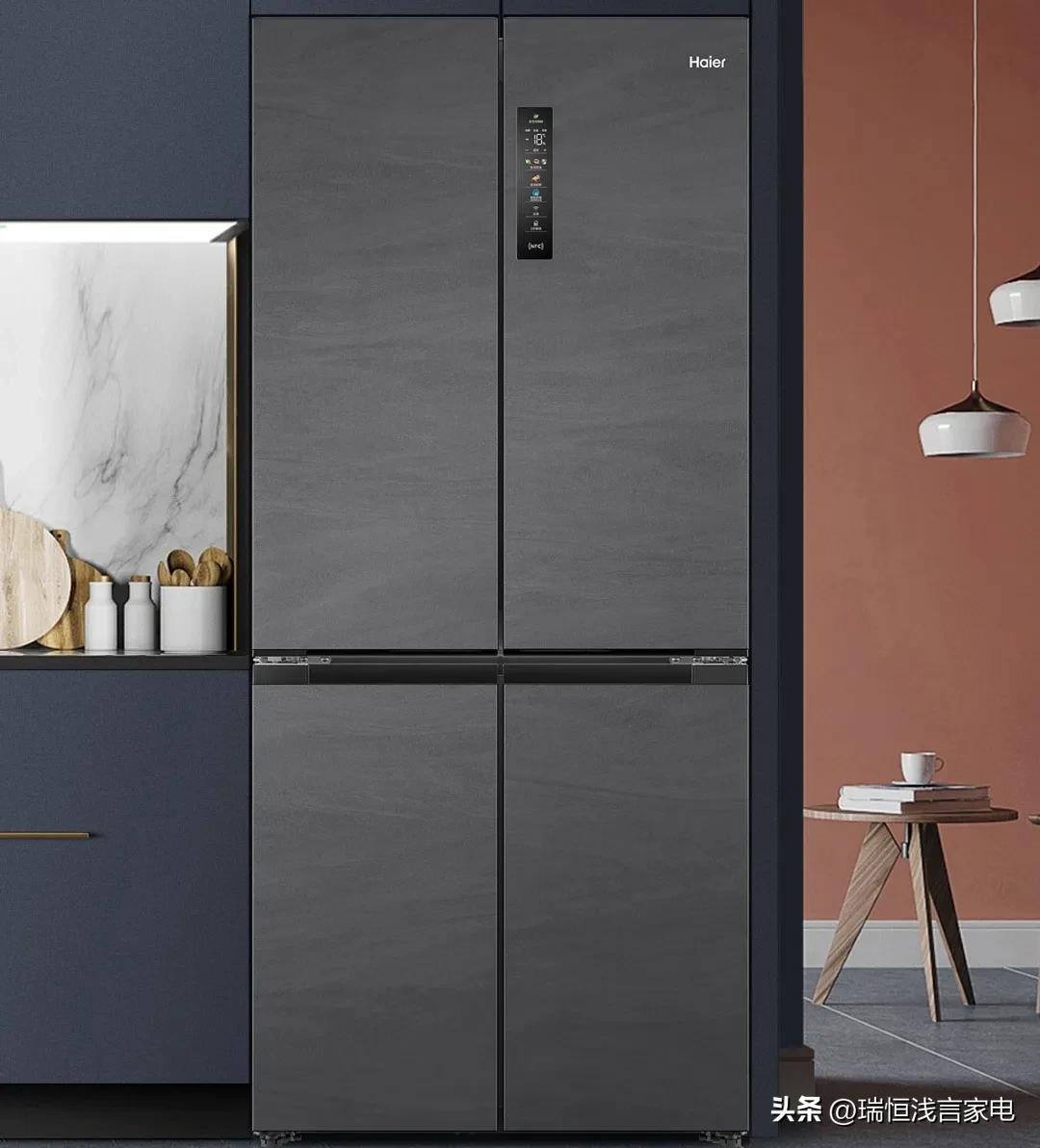 海尔冰箱600升的十字对开门推荐,海尔481升十字对开门冰箱图片价格