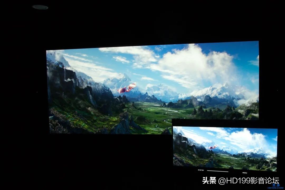 jvcn98和jvcn118实际效果差别大吗,jvcn118配什么幕布