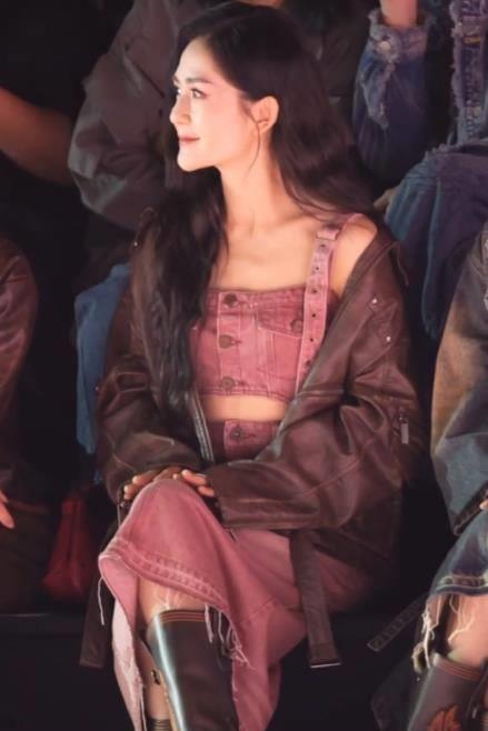 上海时装秀谢娜刘诗诗,时装周谢娜刘诗诗