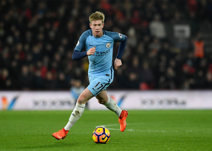 德布劳内世界顶级中锋,德布劳内英超第一巨星