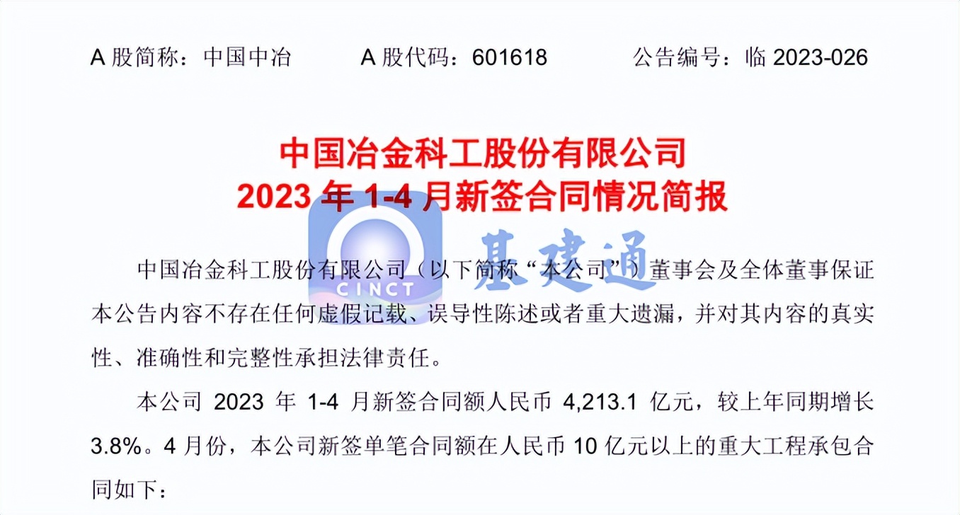 中国中冶市场订单突破万亿,中国中冶今年有多少项目