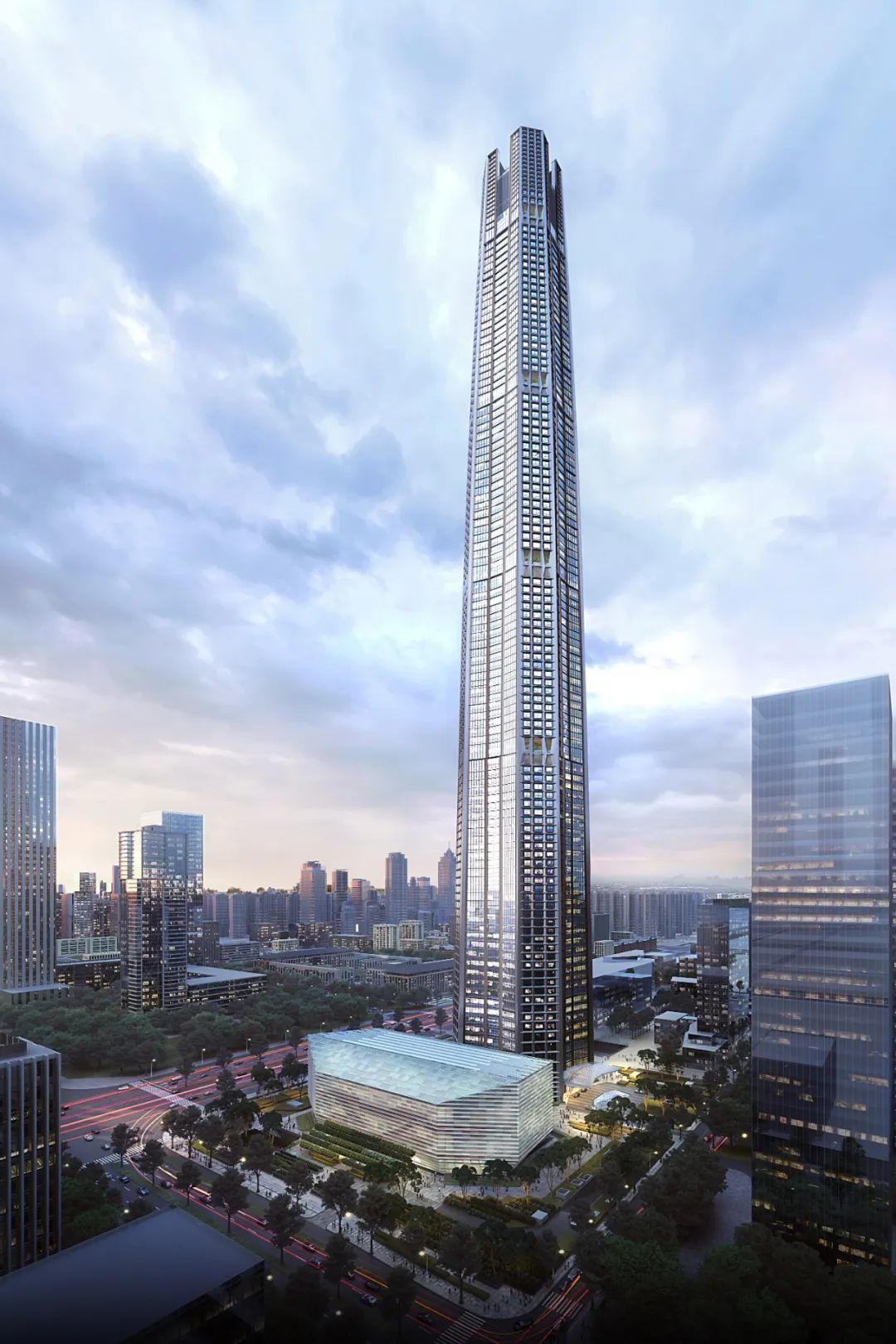 对标世界一流,亚厦幕墙西安国际丝路中心