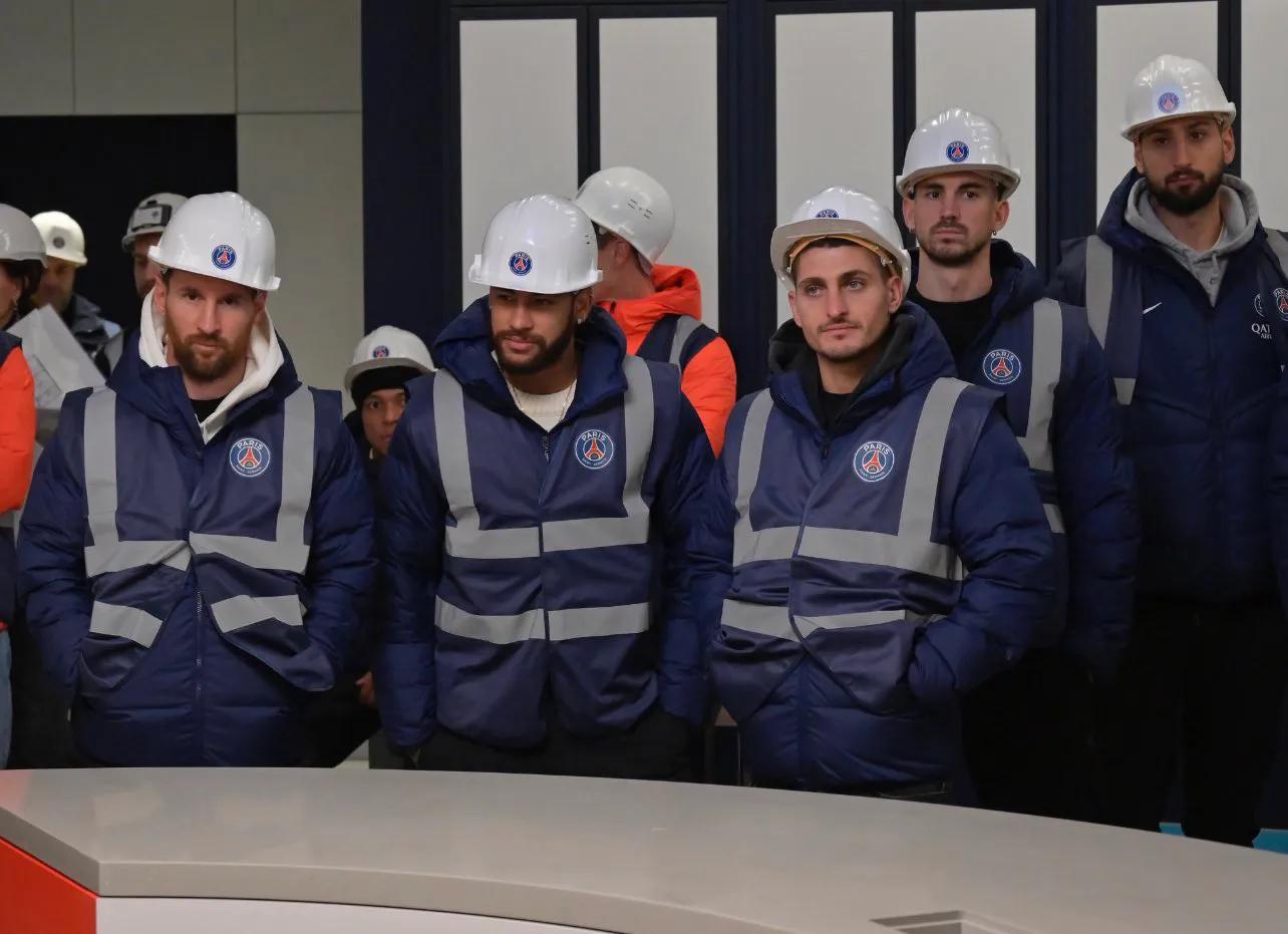 梅西参观,梅西视察工地