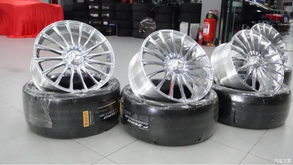 奔驰amggt63s升级先行版包围,奔驰amgc63改装外观