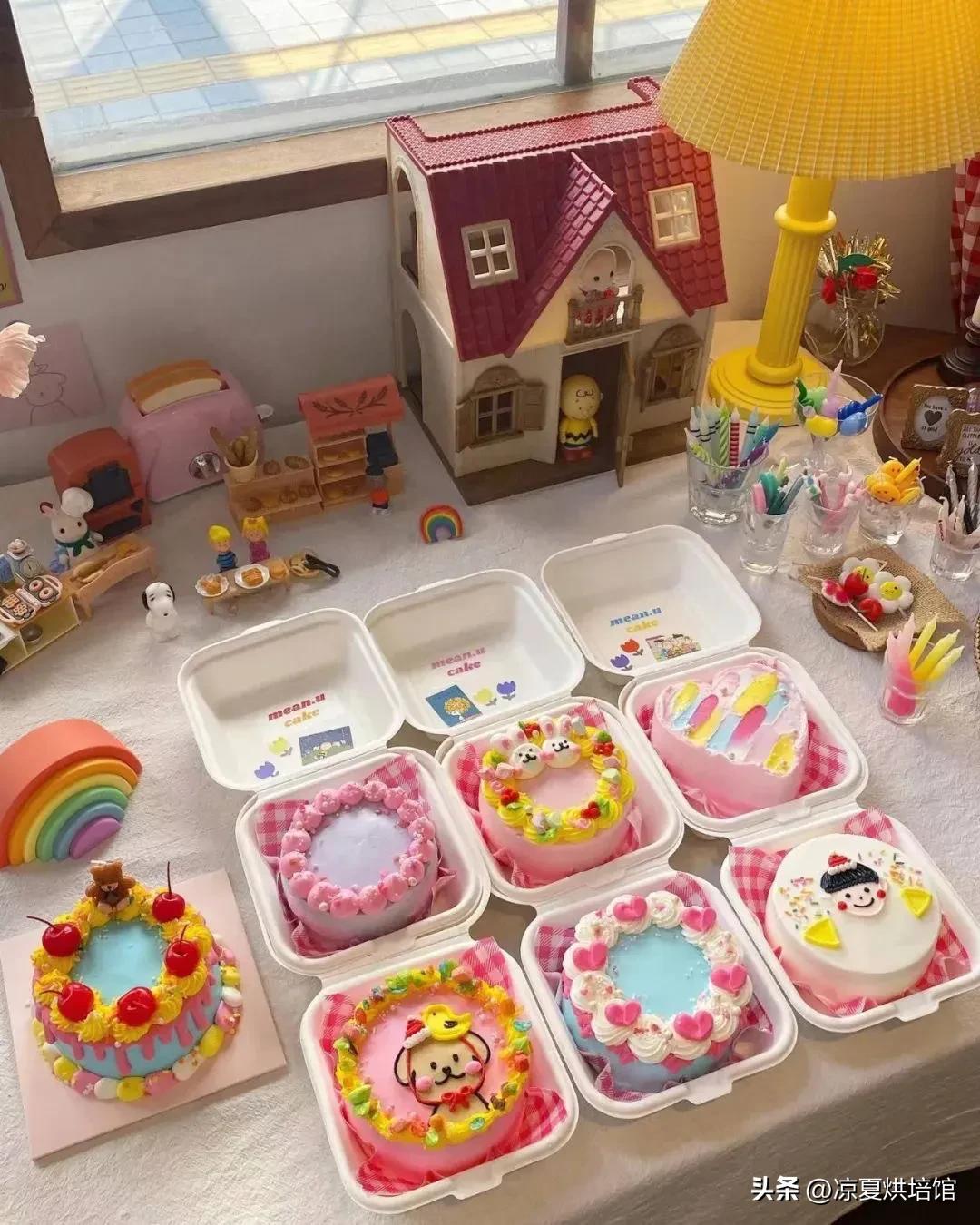 七寸便当盒子蛋糕,奥利奥便当盒子蛋糕